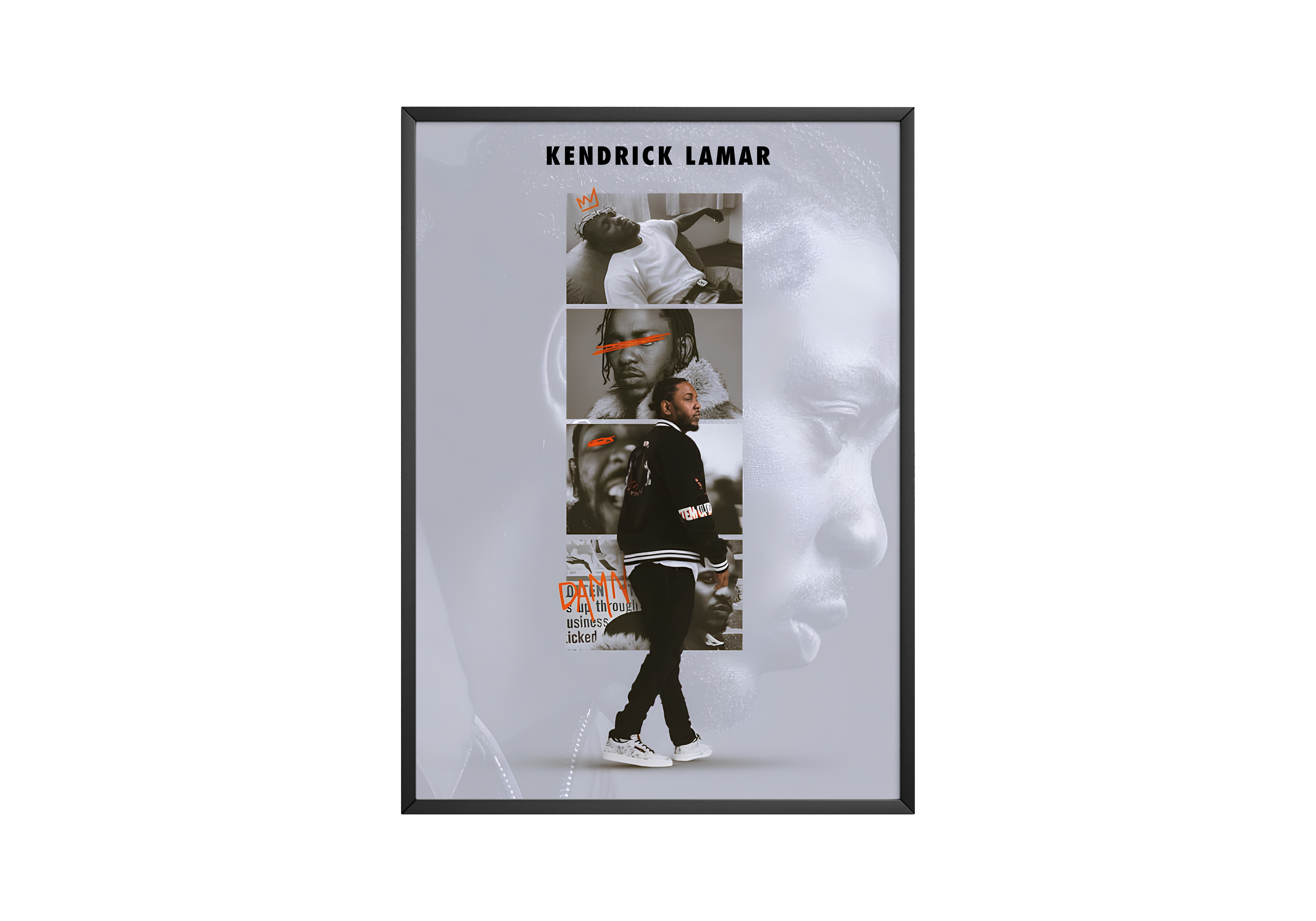 Kendrick Lamar Snapshots Poster poster wall art print room decor