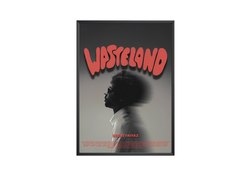 Brent Faiyaz Wasteland Focus album cover poster print wall art decor