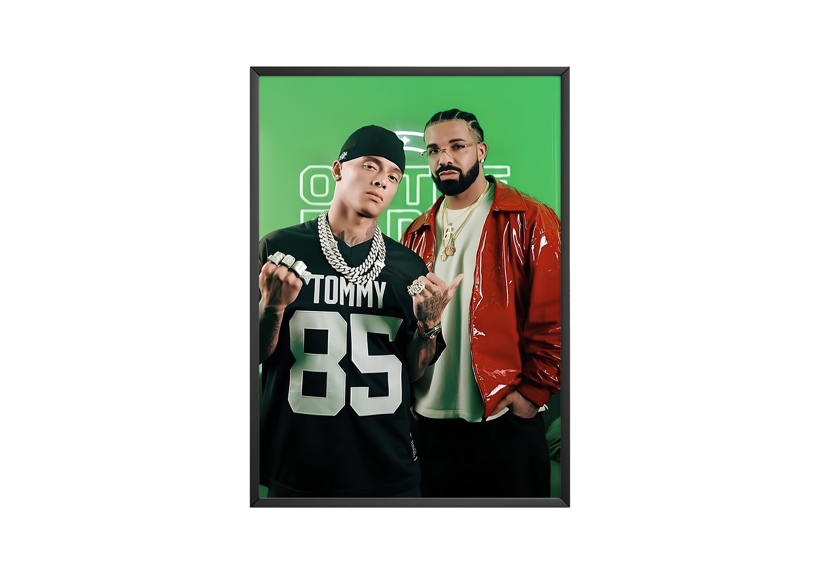 Central Cee & Drake album cover poster print wall art decor