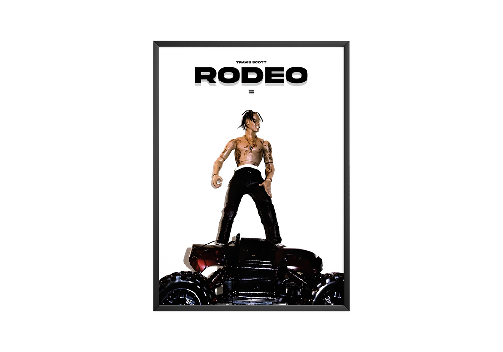 Travis Scott Rodeo  | Unframed Bedroom Wall Art album cover poster print wall art decor