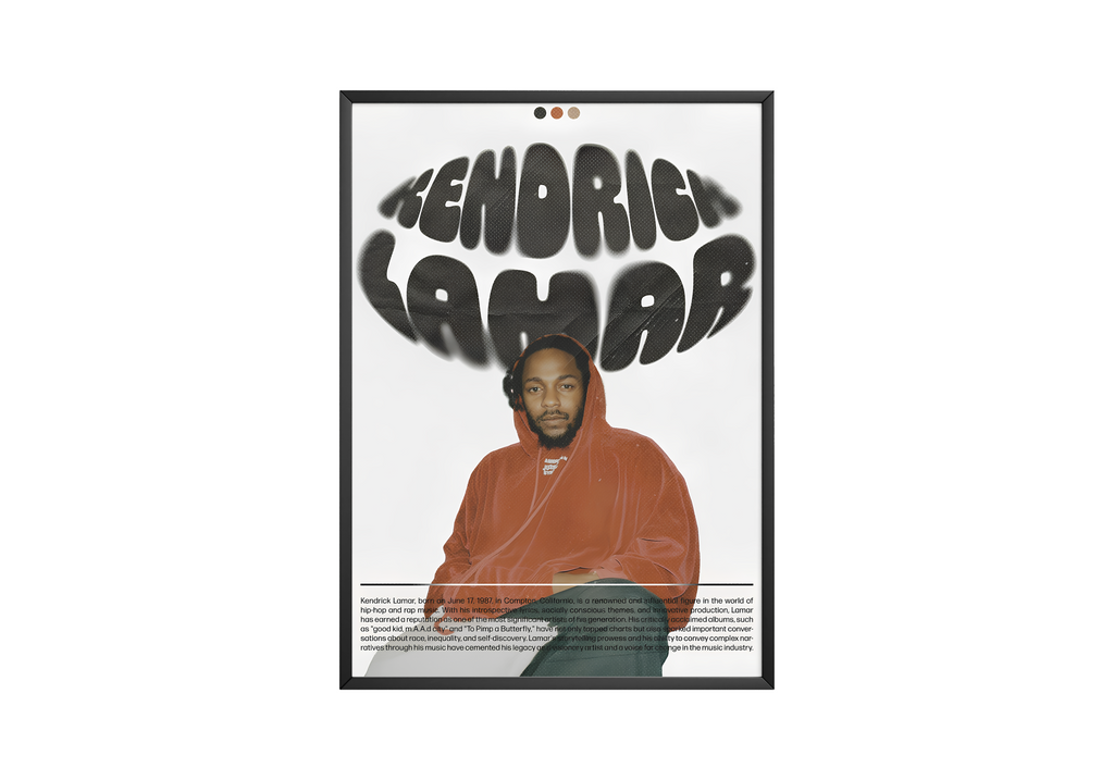 Kendrick Lamar Cozy album cover poster print wall art decor