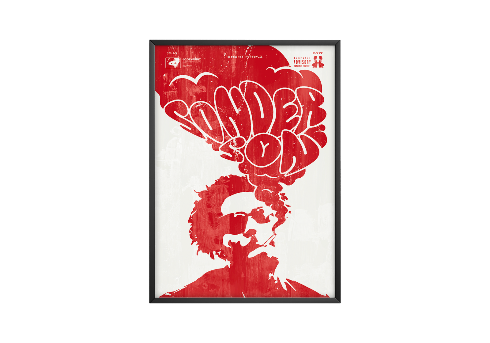 Brent Faiyaz Sonder Son album cover poster print wall art decor