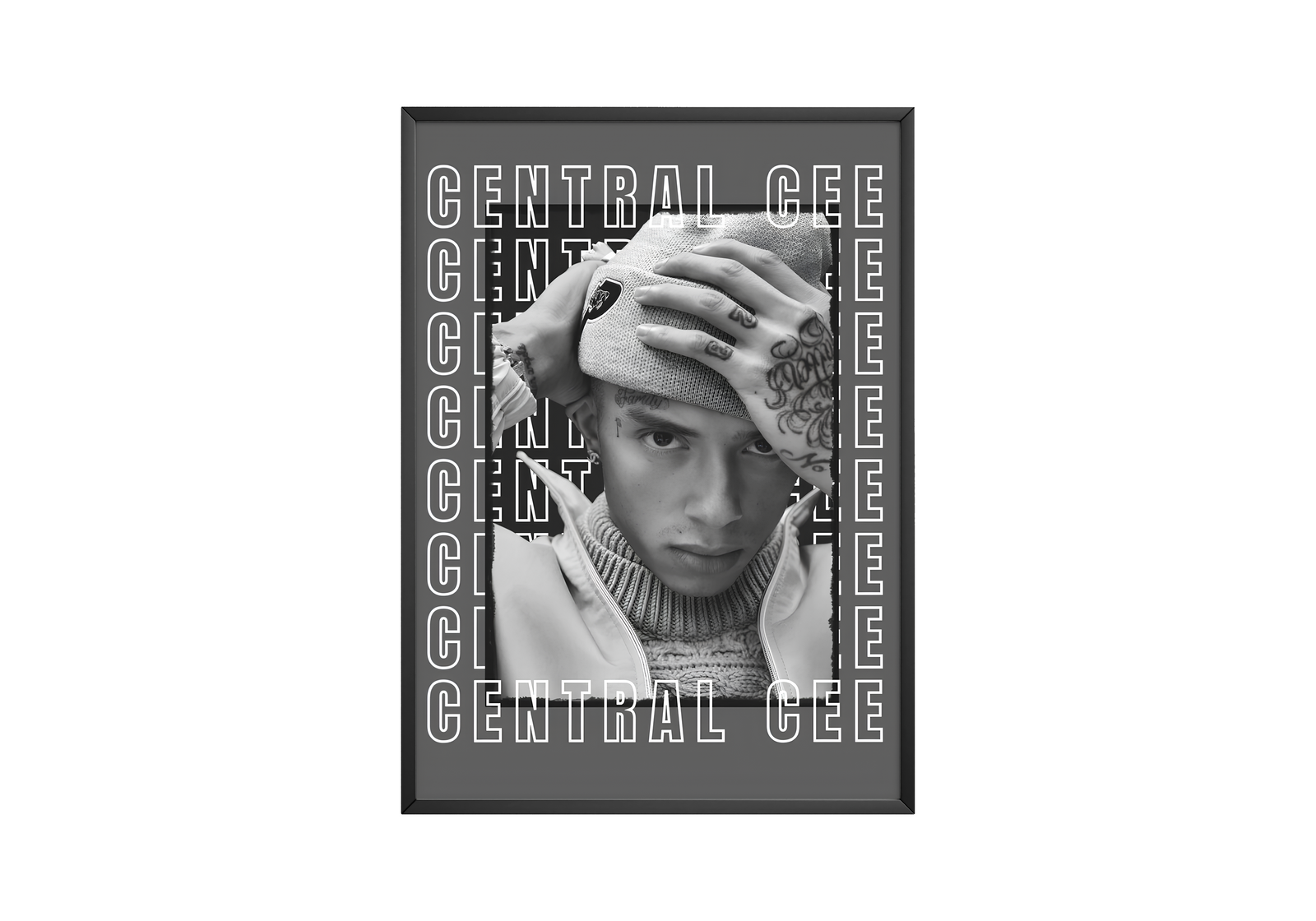 Central Cee Writing album cover poster print wall art decor