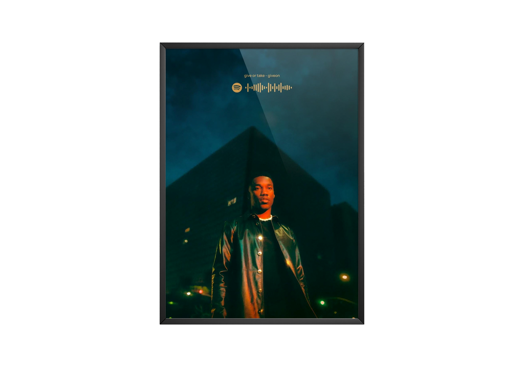 GIVĒON Give Or Take Portrait  | Unframed Bedroom Wall Art album cover poster print wall art decor