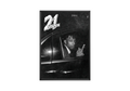 21 Savage - B&W Poster poster wall art print room decor