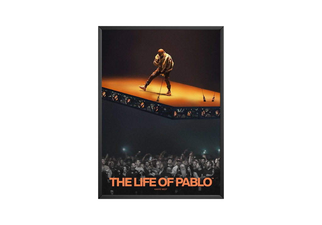 Kanye West The Life of Pablo Performance  | Unframed Bedroom Wall Art album cover poster print wall art decor