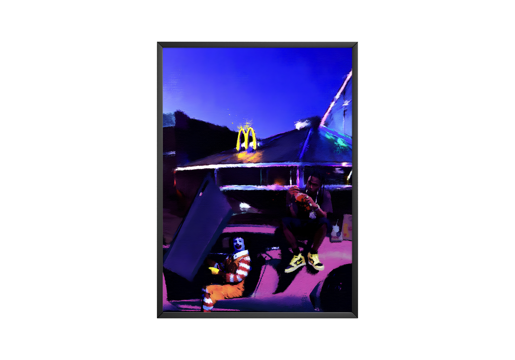 Travis Scott Cactus Jack  | Unframed Bedroom Wall Art album cover poster print wall art decor