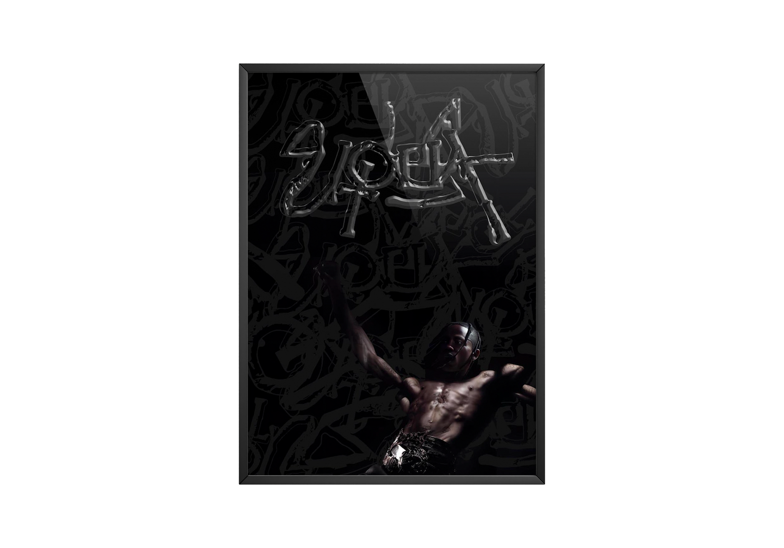 Travis Scott Utopia  | Unframed Bedroom album cover poster print wall art decor