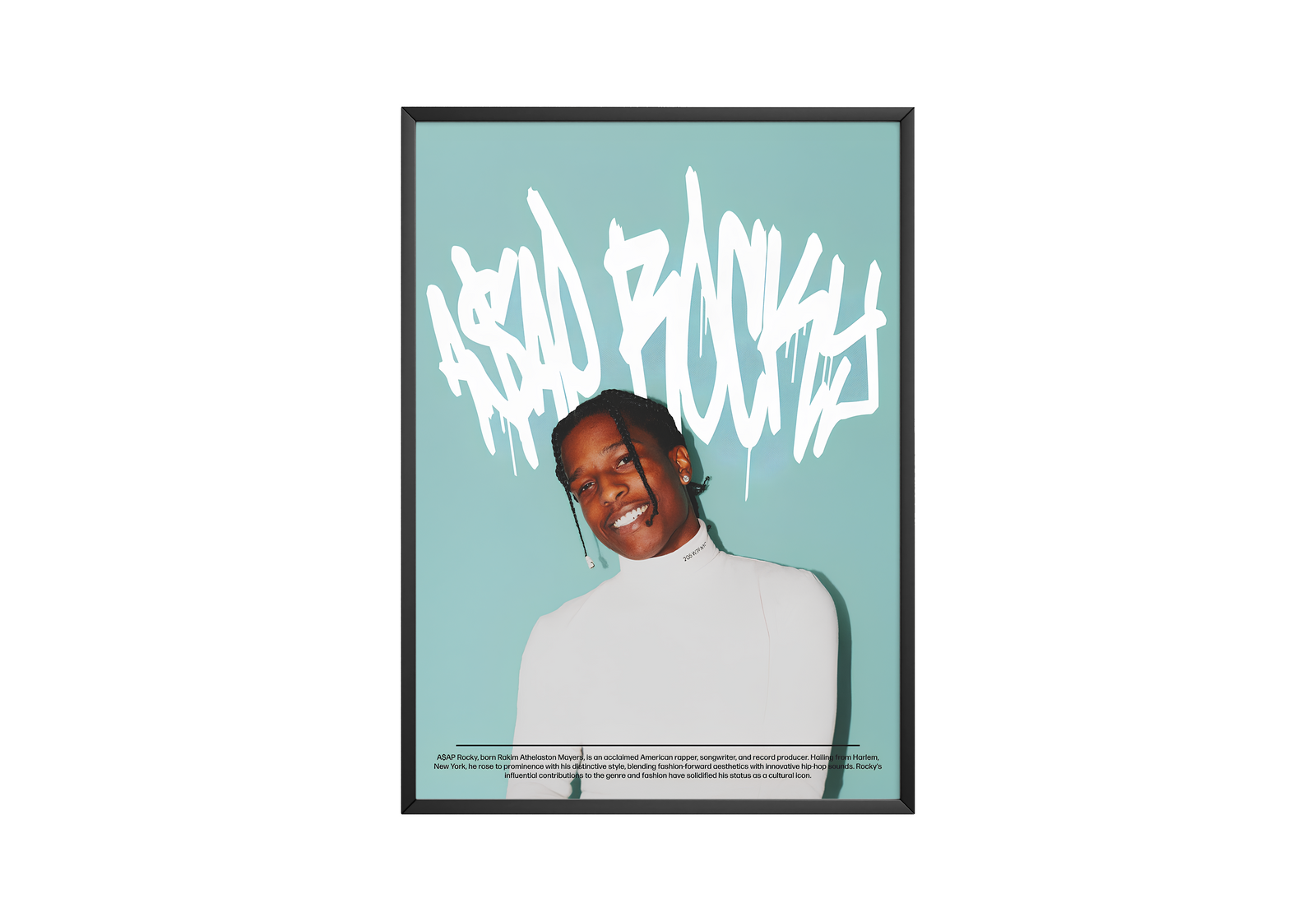 A$AP Rocky Chronicle album cover poster print wall art decor