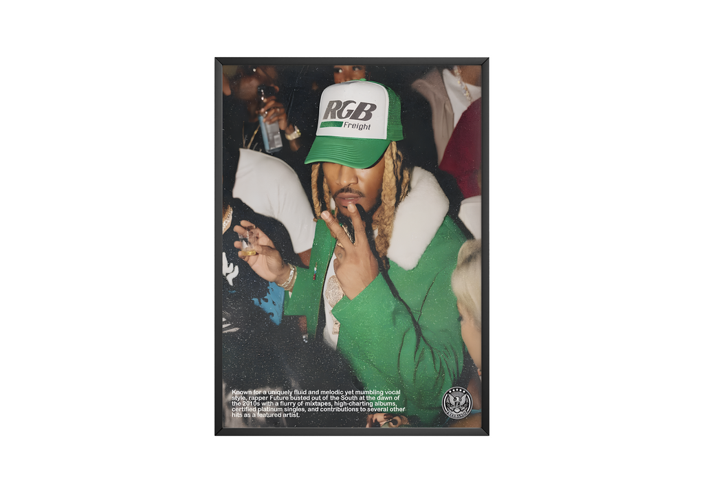 Future Green album cover poster print wall art decor