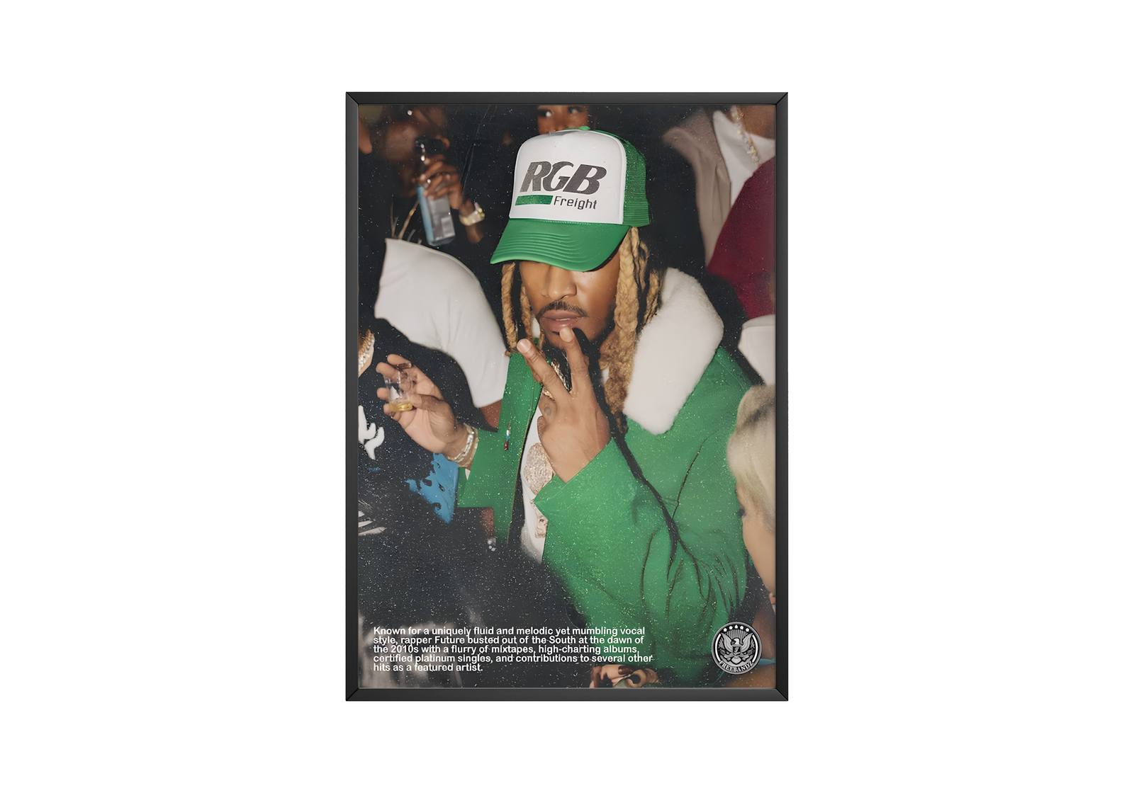 Future Green album cover poster print wall art decor