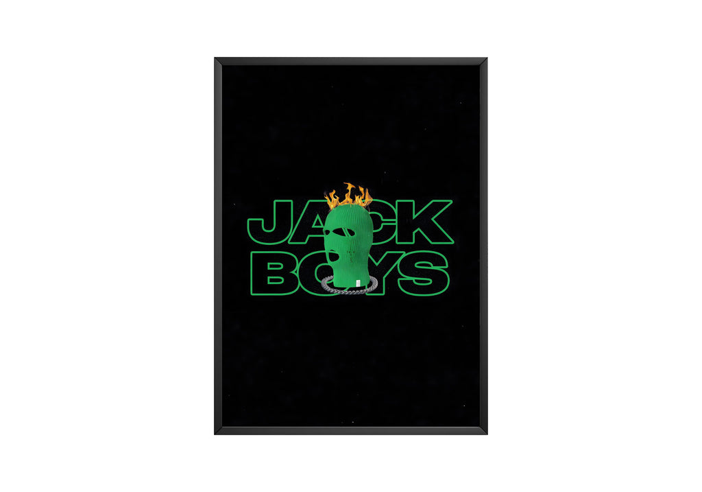Travis Scott JACKBOYS  | Unframed Bedroom Wall Art album cover poster print wall art decor