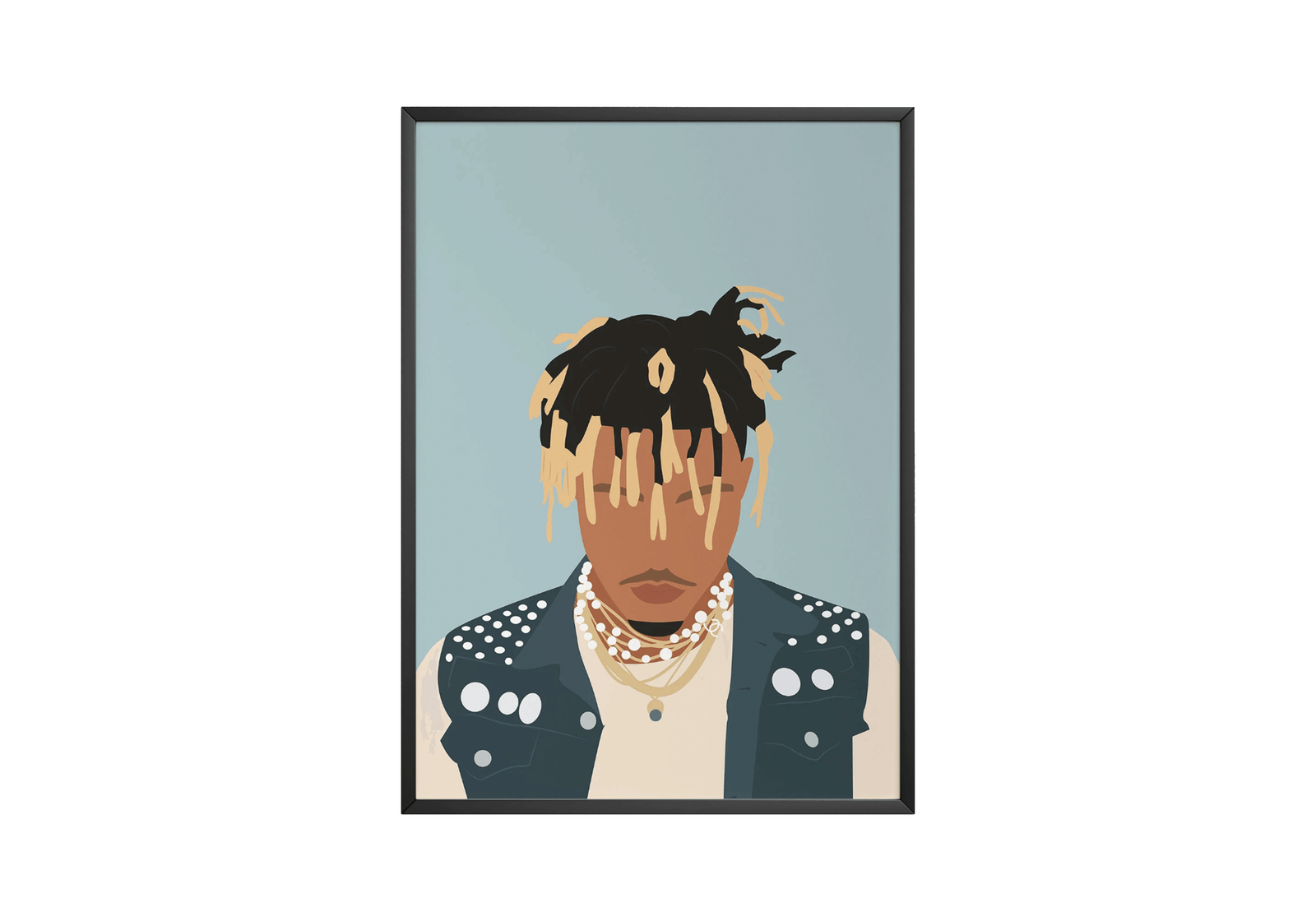 Juice WRLD - Minimalist album cover poster print wall art decor