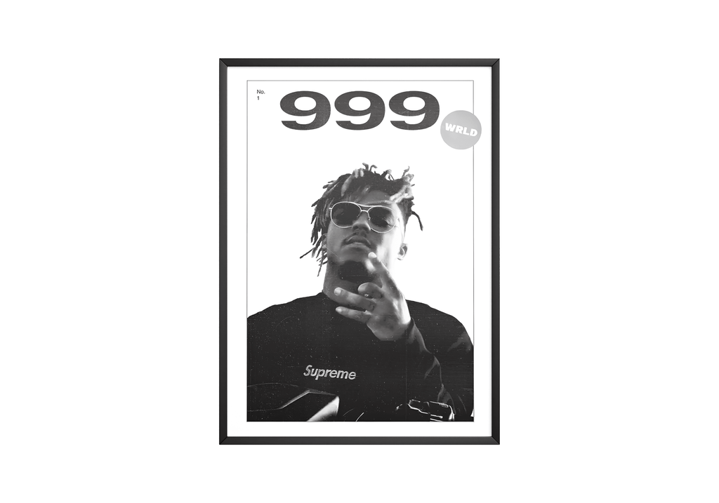 Juice WRLD 999 album cover poster print wall art decor