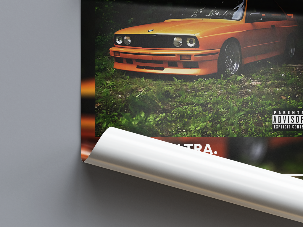 Frank Ocean Nostalgia Ultra album cover poster print wall art decor