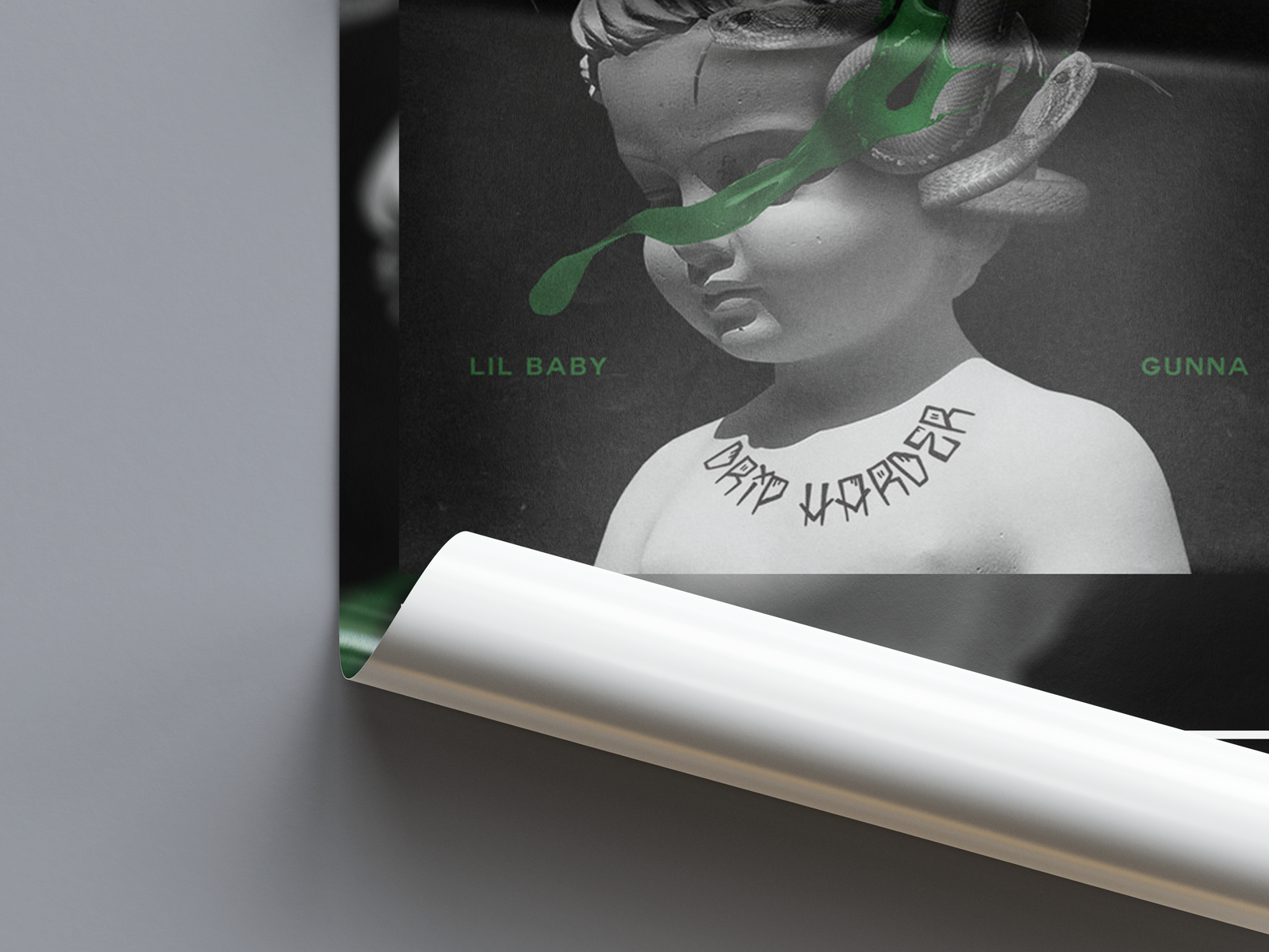 Gunna Drip Harder album cover poster print wall art decor