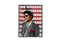 The Weeknd Repeat poster wall art print room decor