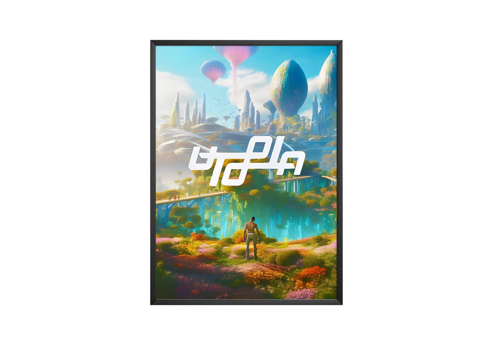 Travis Scott Utopia Fantasy  | Unframed Bedroom album cover poster print wall art decor
