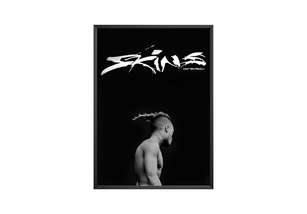 XXXTentacion XXXTENTACION SKINS Portrait  | Unframed Bedroom Wall Art album cover poster print wall art decor