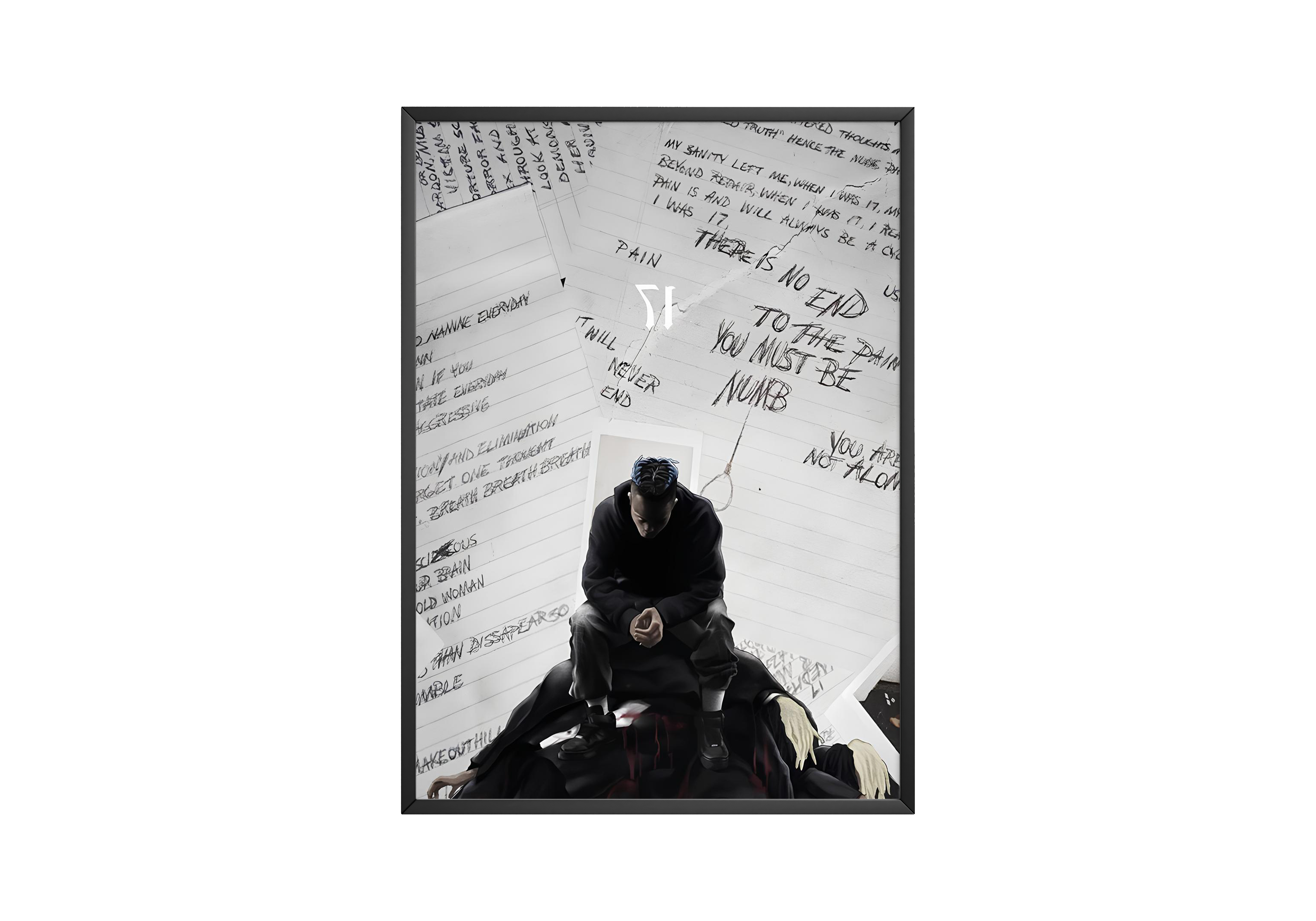 XXXTENTACION - Throne poster wall art print room decor