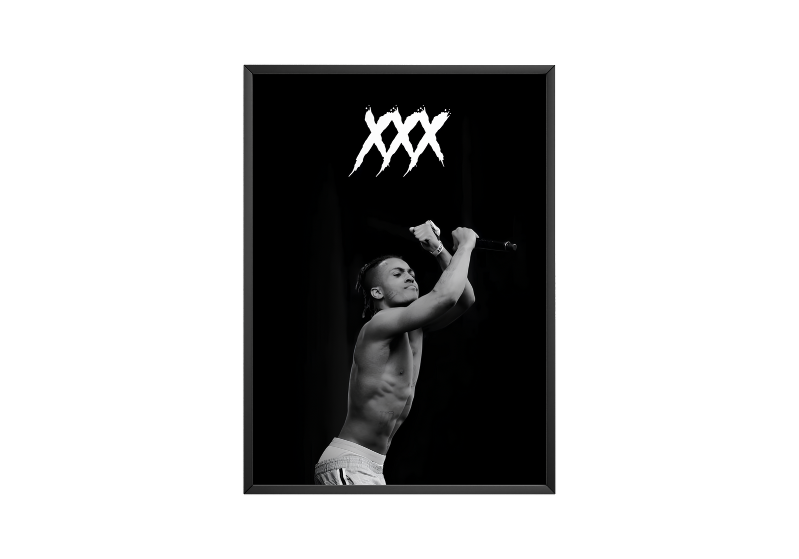 XXXTentacion XXX Performance  | Unframed Hip Hop album cover poster print wall art decor
