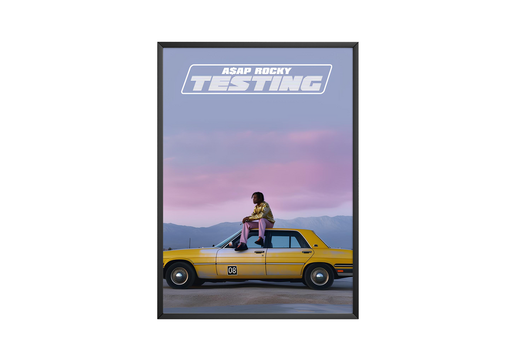A$AP Rocky Testing Aesthetic album cover poster print wall art decor
