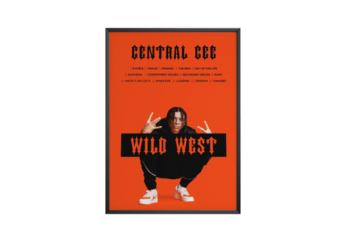 Central Cee  album cover poster print wall art decor