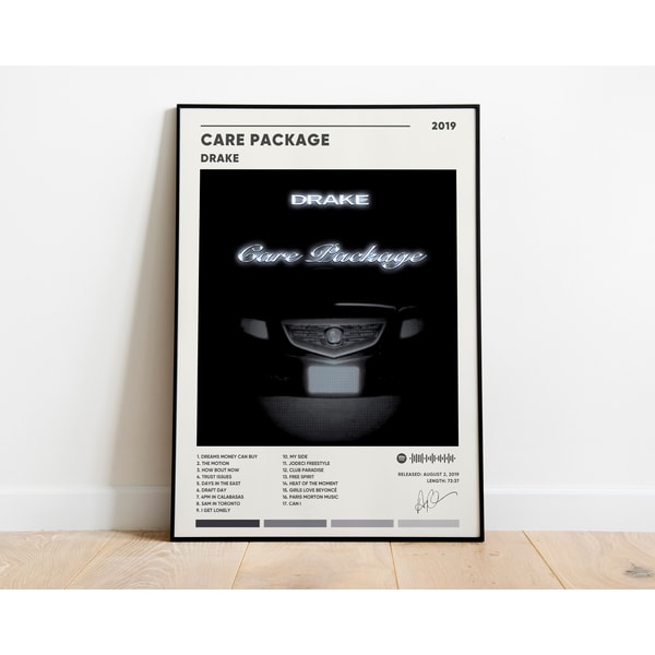 Drake Care Package album poster