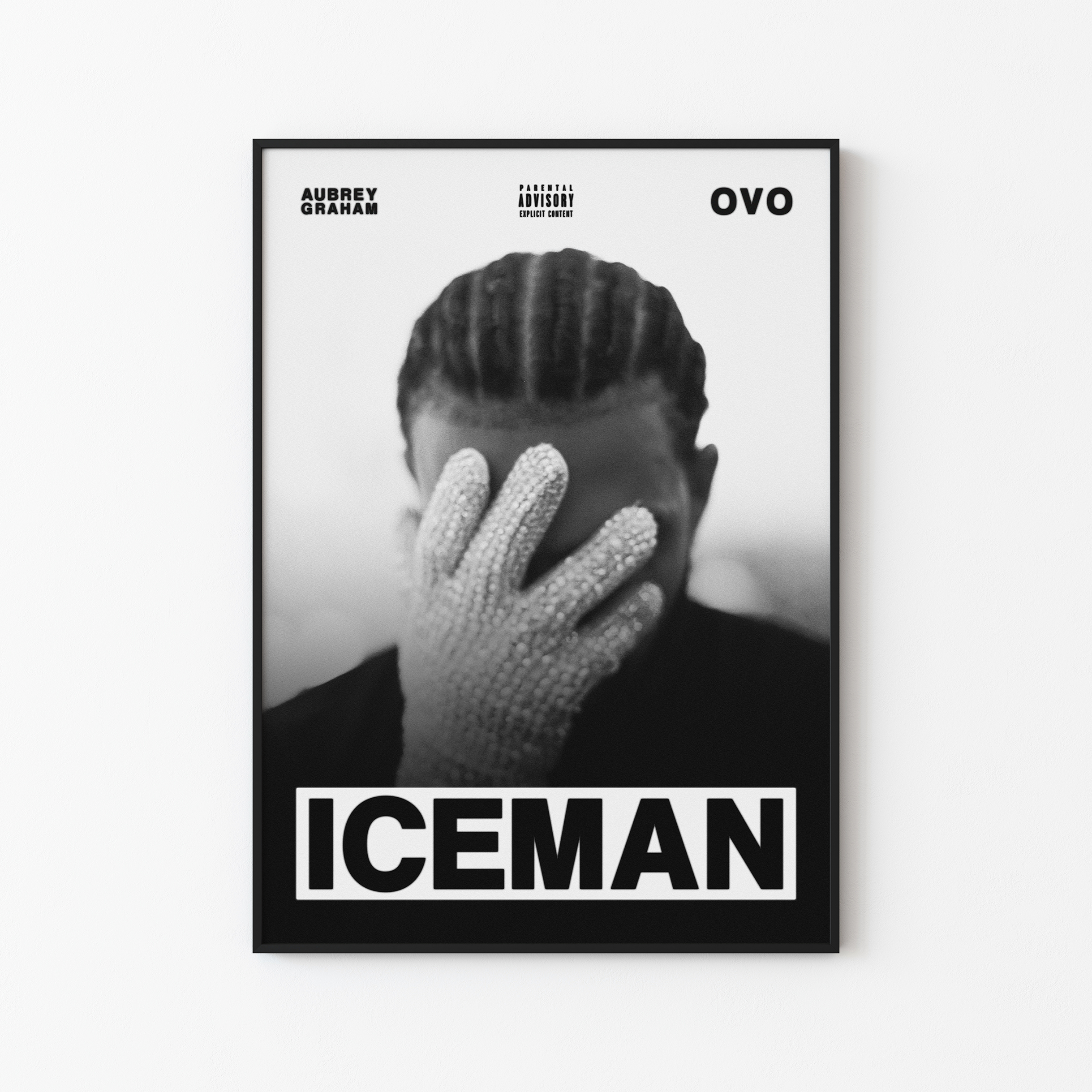 Drake ICEMAN album poster