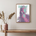 Frank Ocean Blond Pink Blur album poster print wall art decor