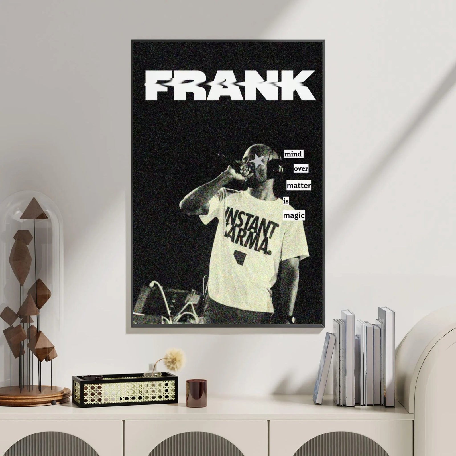 Frank Ocean Instant Karma Live album cover poster print wall art decor
