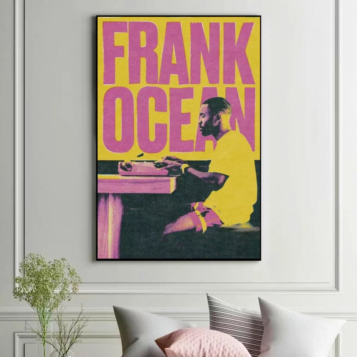 Frank Ocean Pink Pop Art album cover poster print wall art decor