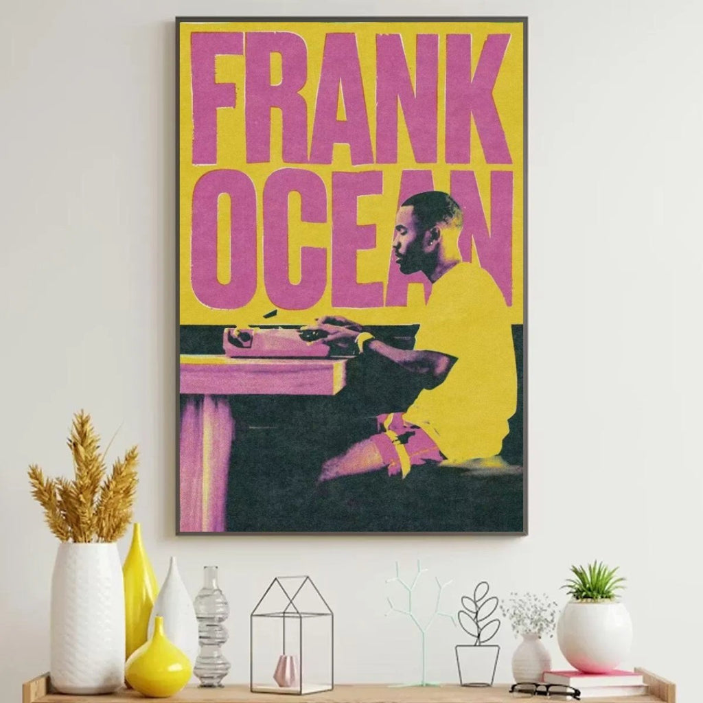 Frank Ocean Pink Pop Art album cover poster print wall art decor