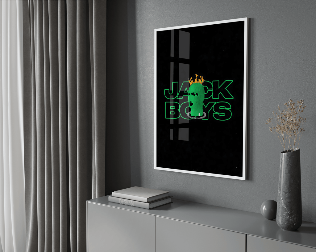 Travis Scott JACKBOYS  | Unframed Bedroom Wall Art album cover poster print wall art decor