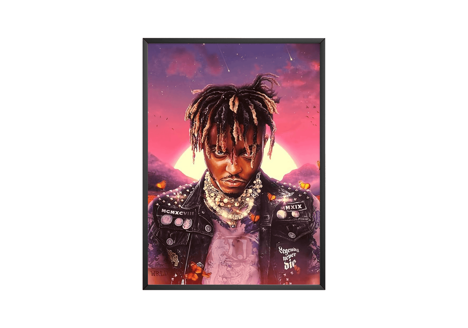 Juice WRLD Juice Wrld Legends Never Die album cover poster print wall art decor