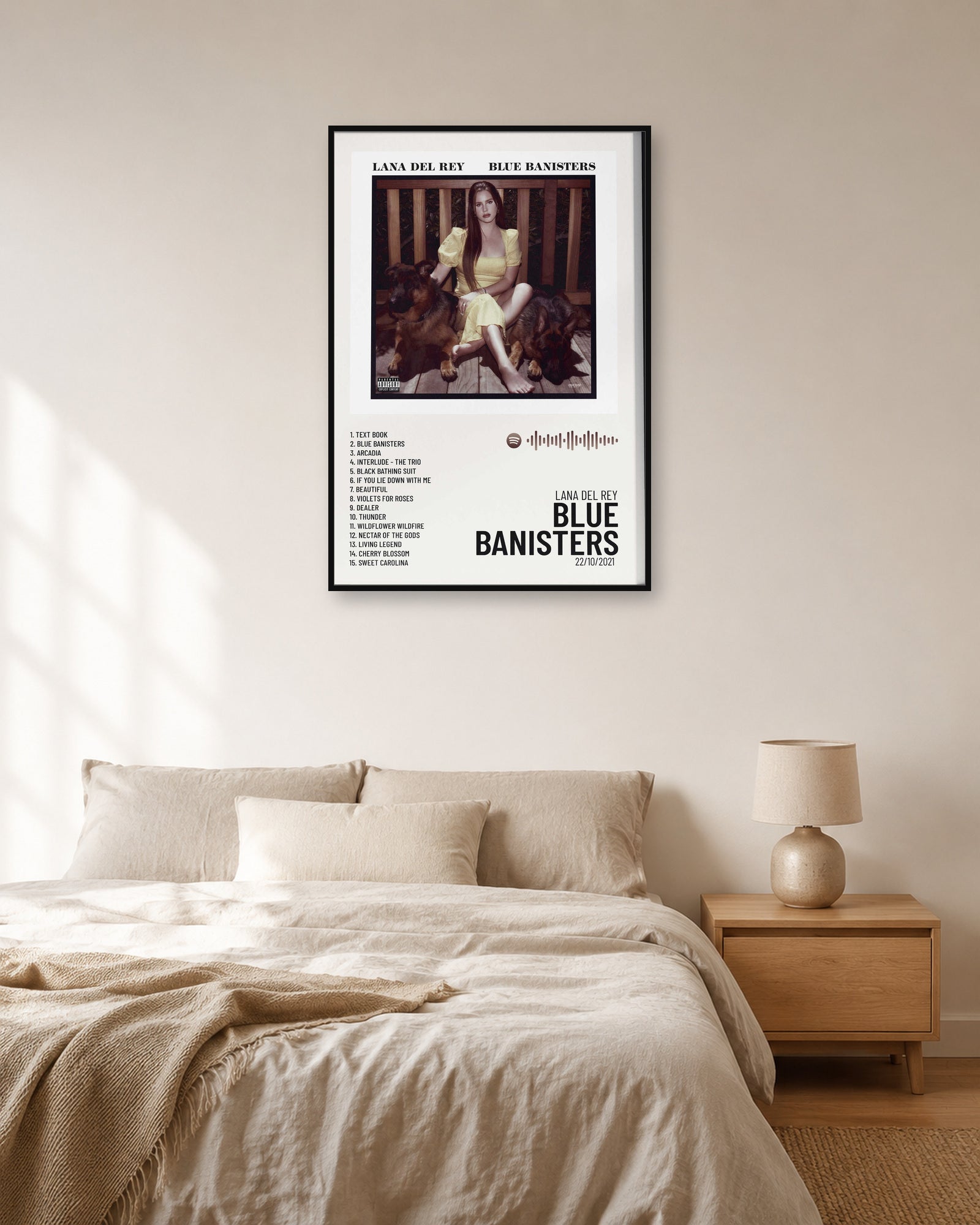 Lana Del Rey blue banisters poster product image 3