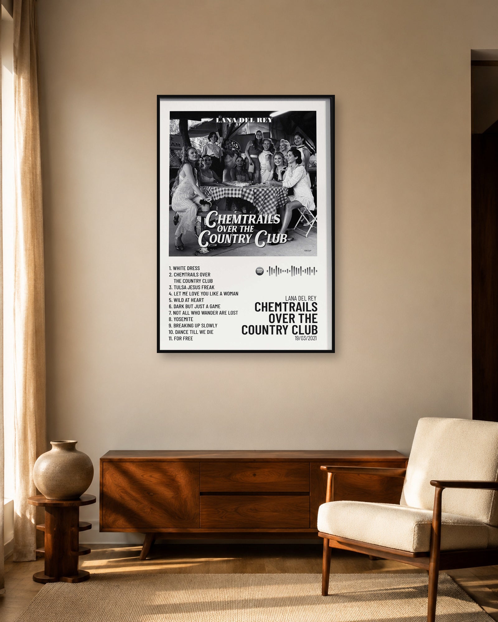 Lana Del Rey chemtrails poster product image 2