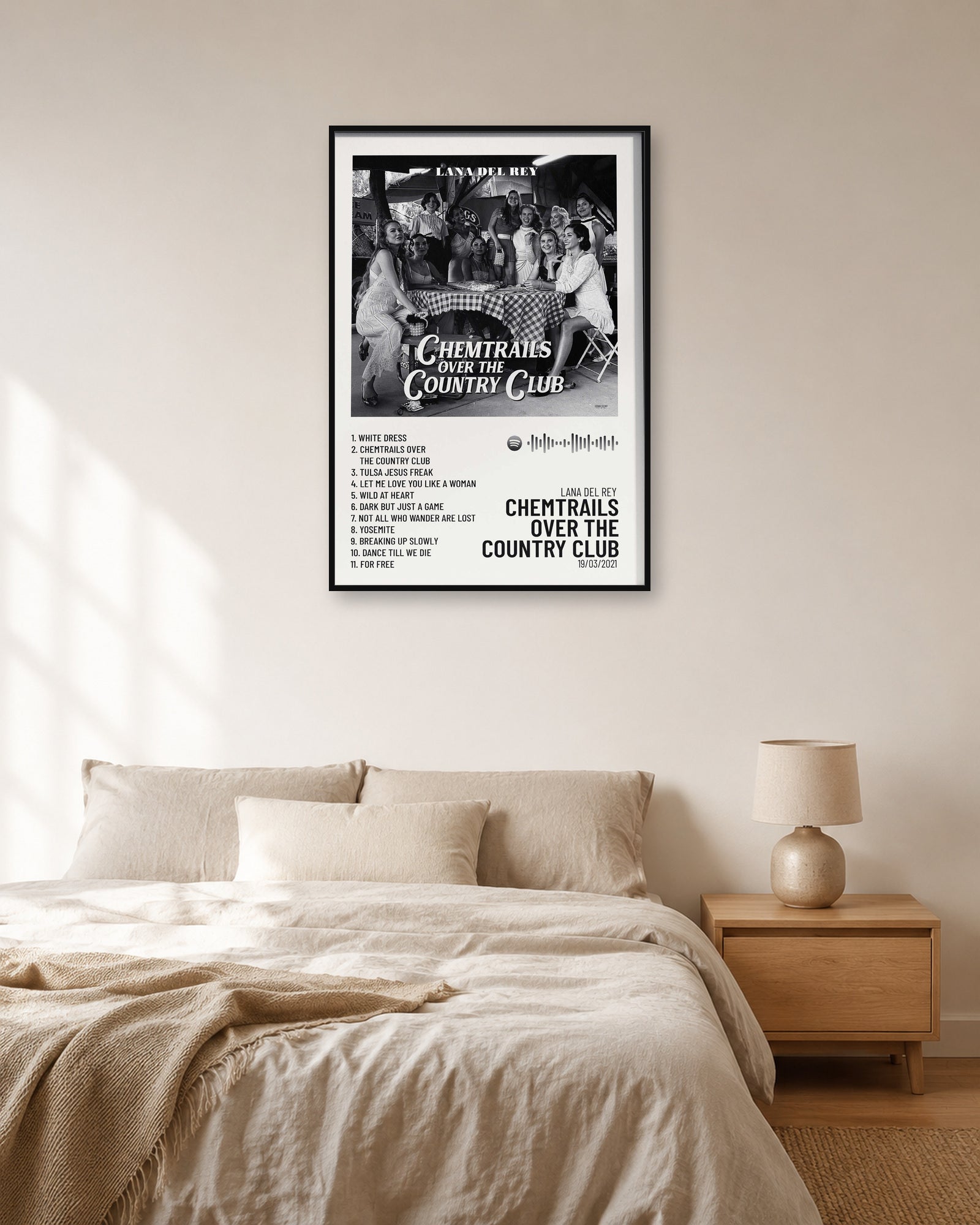 Lana Del Rey chemtrails poster product image 3