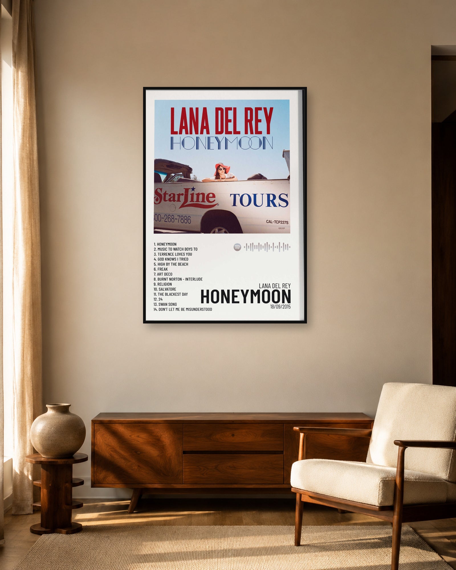 Lana Del Rey honeymoon poster product image 2