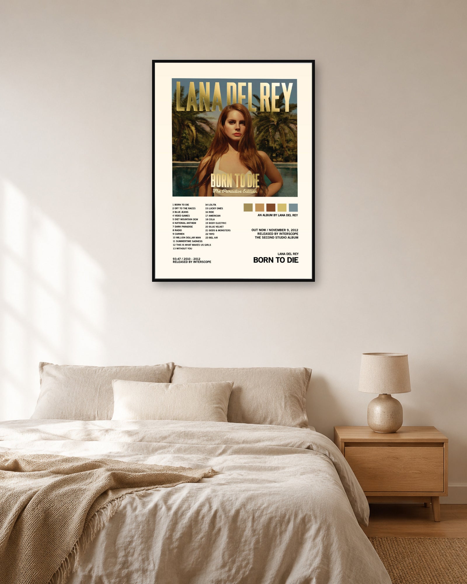 Lana Del Rey paradise edition poster product image 3