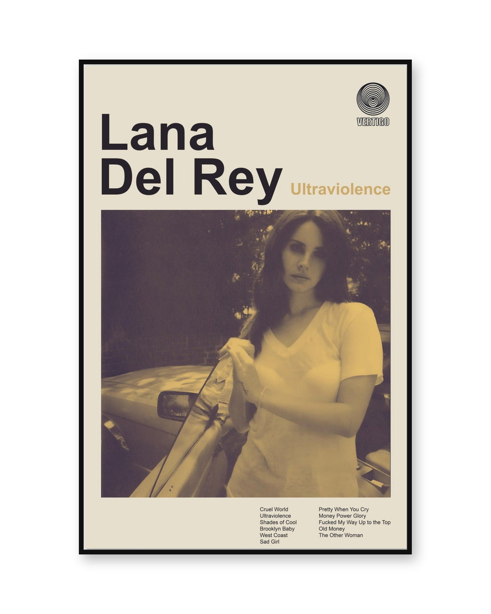 Lana Del Rey ultraviolence poster product image 1