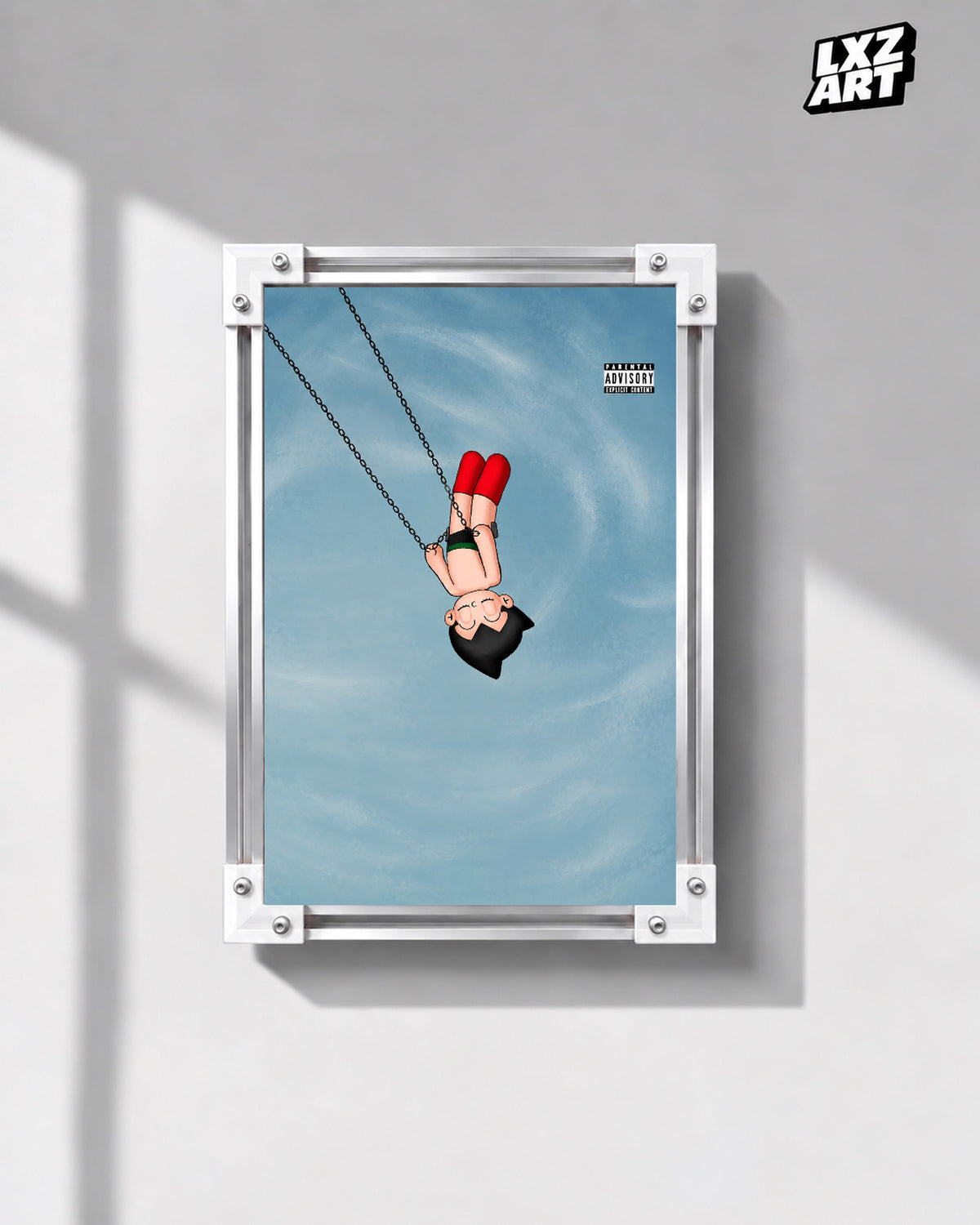 Astro Boy Olivia Rodrigo-inspired swing poster – front wall display, frame not included