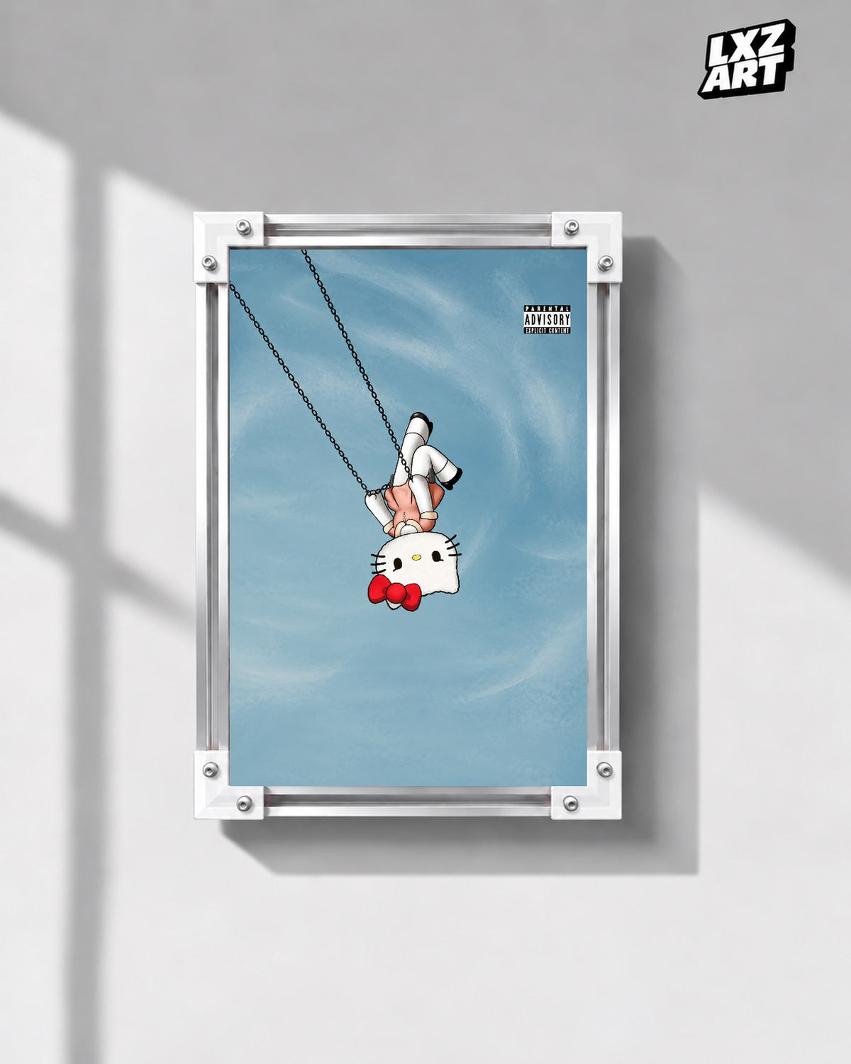 Hello Kitty Olivia Rodrigo-inspired swing poster – front wall display, frame not included