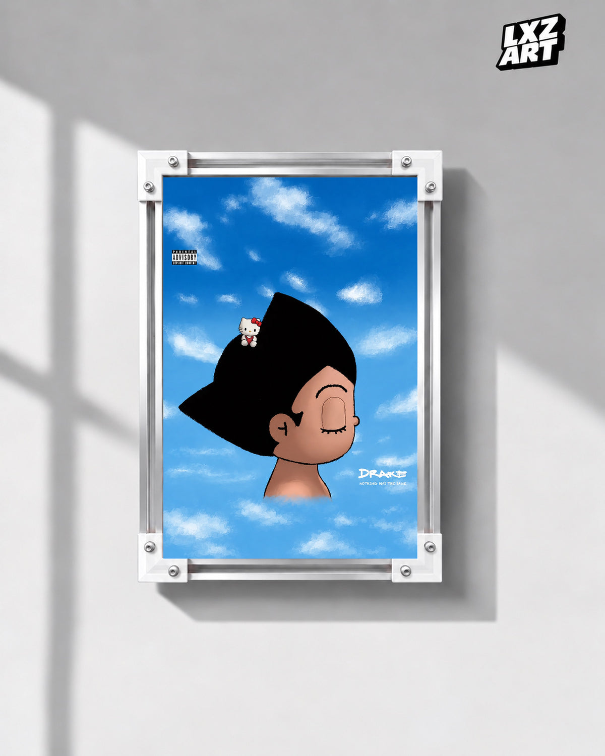 Drake Nothing Was the Same-inspired Astro Boy poster – front wall display; frame not included
