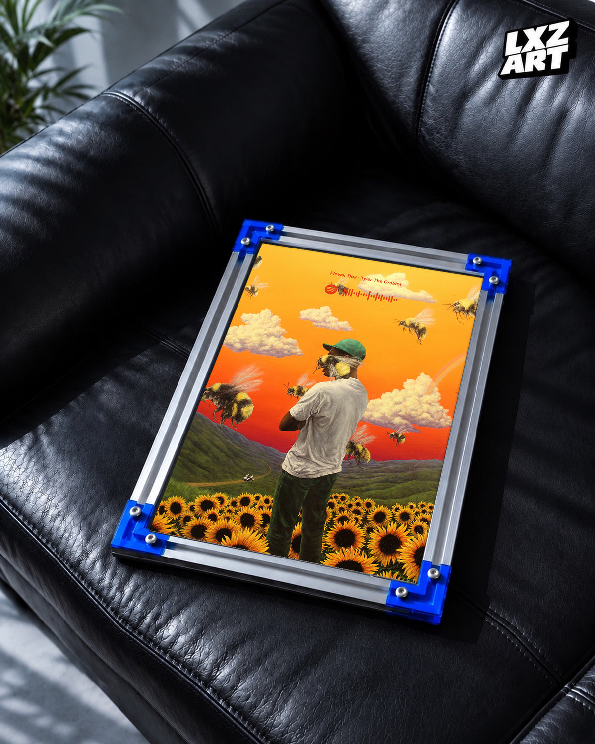 Tyler The Creator Flower Boy Album-Inspired Poster | Unframed Bedroom Wall Art — LXZART display 2; frame not included
