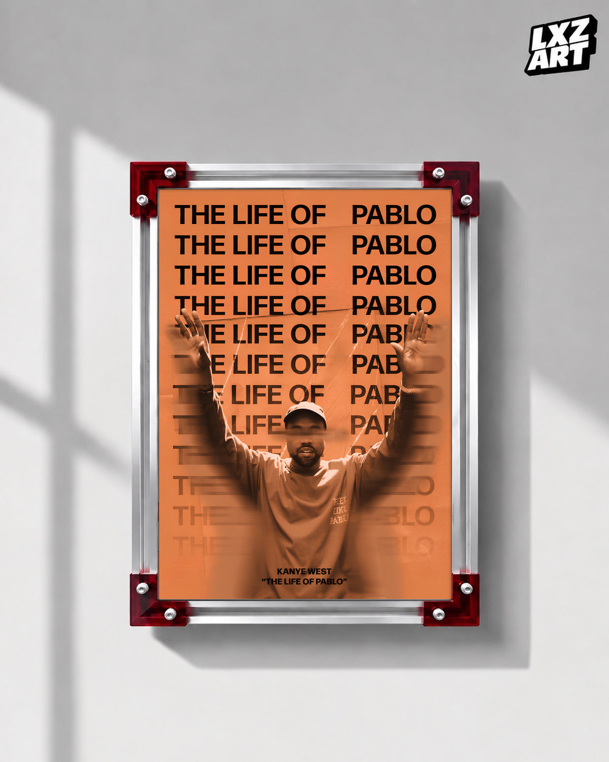 Kanye West Graduation Album Poster | Unframed Bedroom Wall Art — LXZART display 1; frame not included
