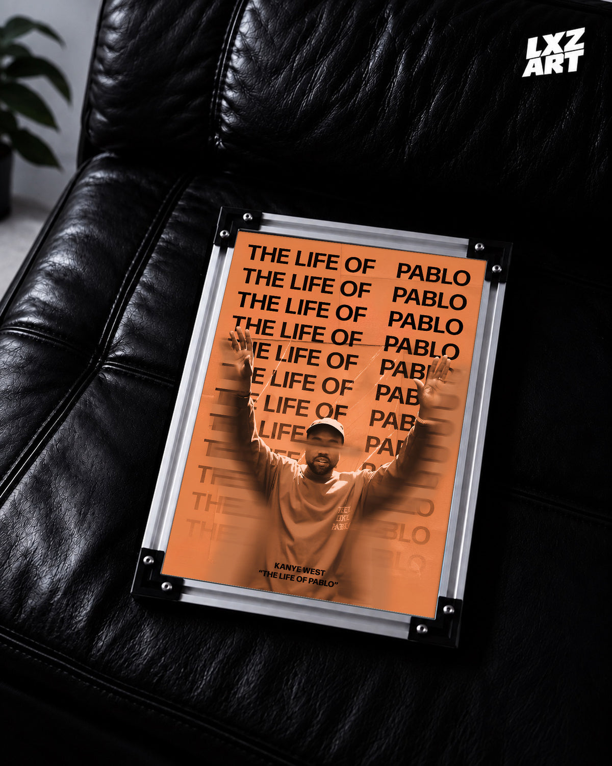 Kanye West Graduation Album Poster | Unframed Bedroom Wall Art — LXZART display 2; frame not included