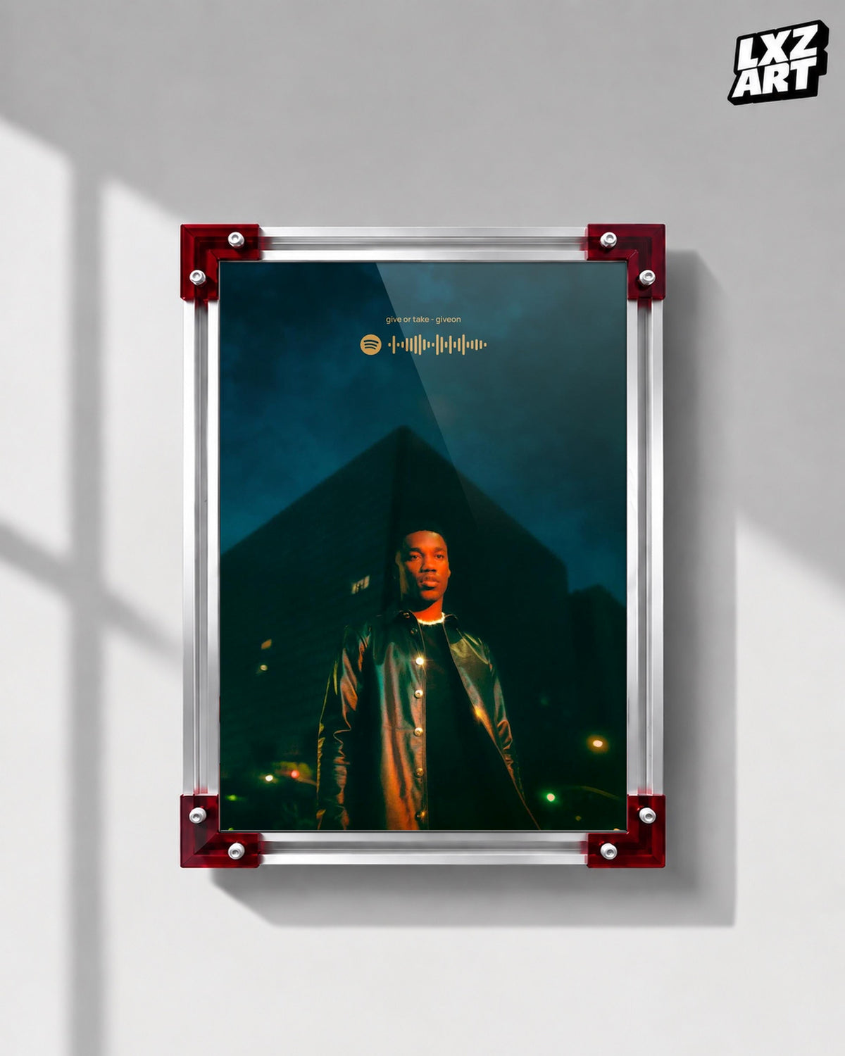 GIVĒON Give Or Take Portrait Poster | Unframed Bedroom Wall Art — LXZART display 1; frame not included