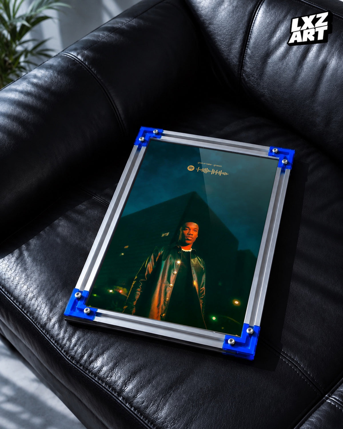 GIVĒON Give Or Take Portrait Poster | Unframed Bedroom Wall Art — LXZART display 2; frame not included