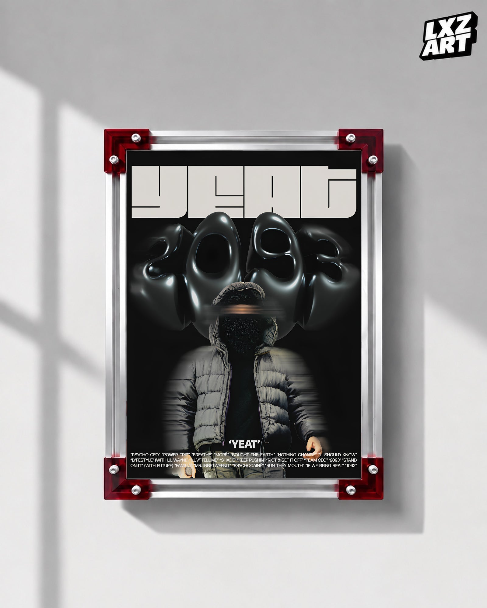 Yeat 2093 Graphic Poster | LXZART